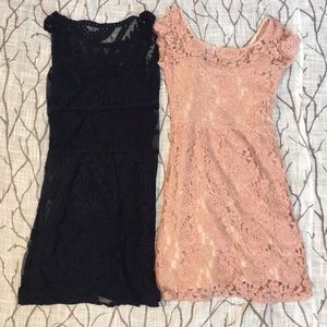 EUC! AEO & Express Lace dress bundle!